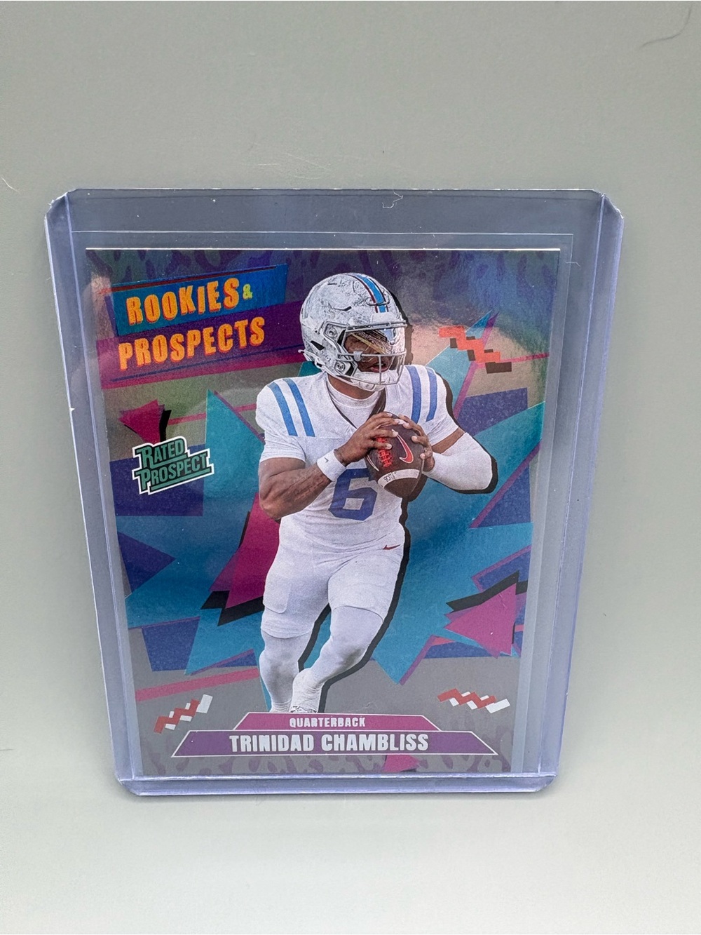 2026 Panini Decades Trinidad Chambliss #149 Silver Chrome Rated Prospect